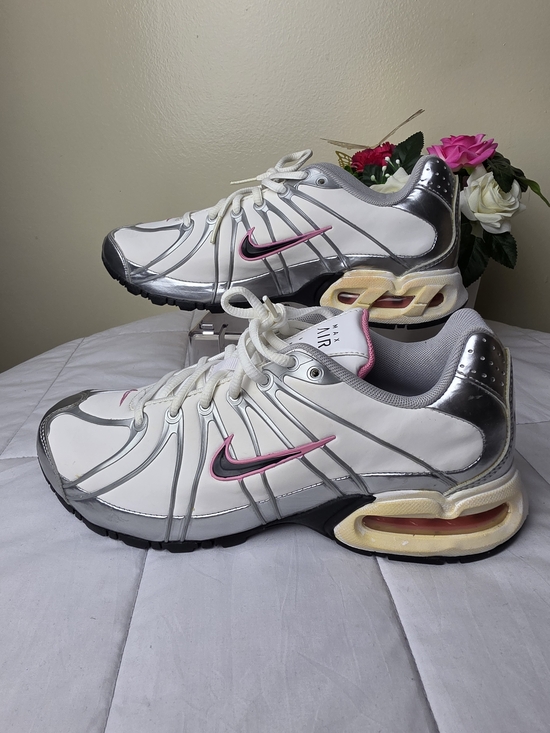 Nike Shoes - Nike Air Max Torch SL Wome's White Pink Silver Sneakers Size 9